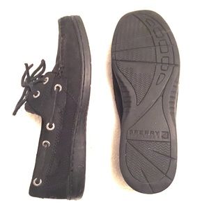 Black Koifish Sperry Boat Shoes